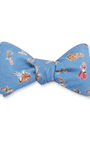 R. Hanauer, Inc. Ties LT BLUE Blue Springmaid Girls Bow Tie