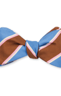 R. Hanauer, Inc. Ties MAHOGANY / OS Mahogany Hubbard Stripes Bow Tie