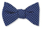 R. Hanauer, Inc. Ties NAVY Navy Halstead Polka Dots Bow Tie