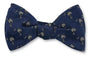 R. Hanauer, Inc. Ties NAVY Navy Palmetto Bow Tie