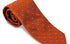 R. Hanauer, Inc. Ties Orange Palmetto Necktie