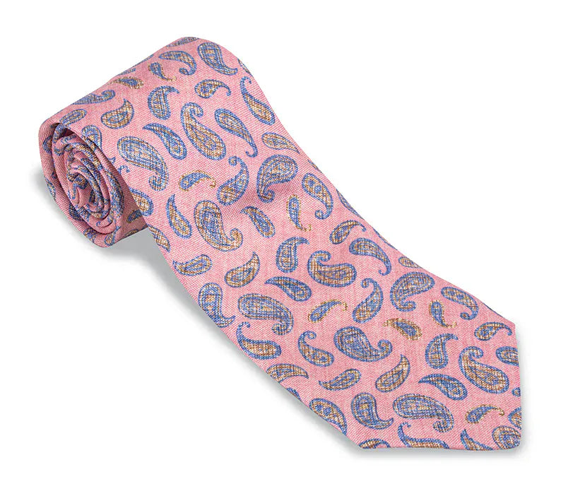 R. Hanauer, Inc. Ties Pink Alfred Pine Necktie