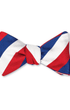 R. Hanauer, Inc. Ties RED/WHITE/BLUE Red/White/Blue Welford Stripes Bow