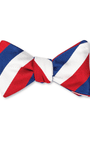 R. Hanauer, Inc. Ties RED/WHITE/BLUE Red/White/Blue Welford Stripes Bow