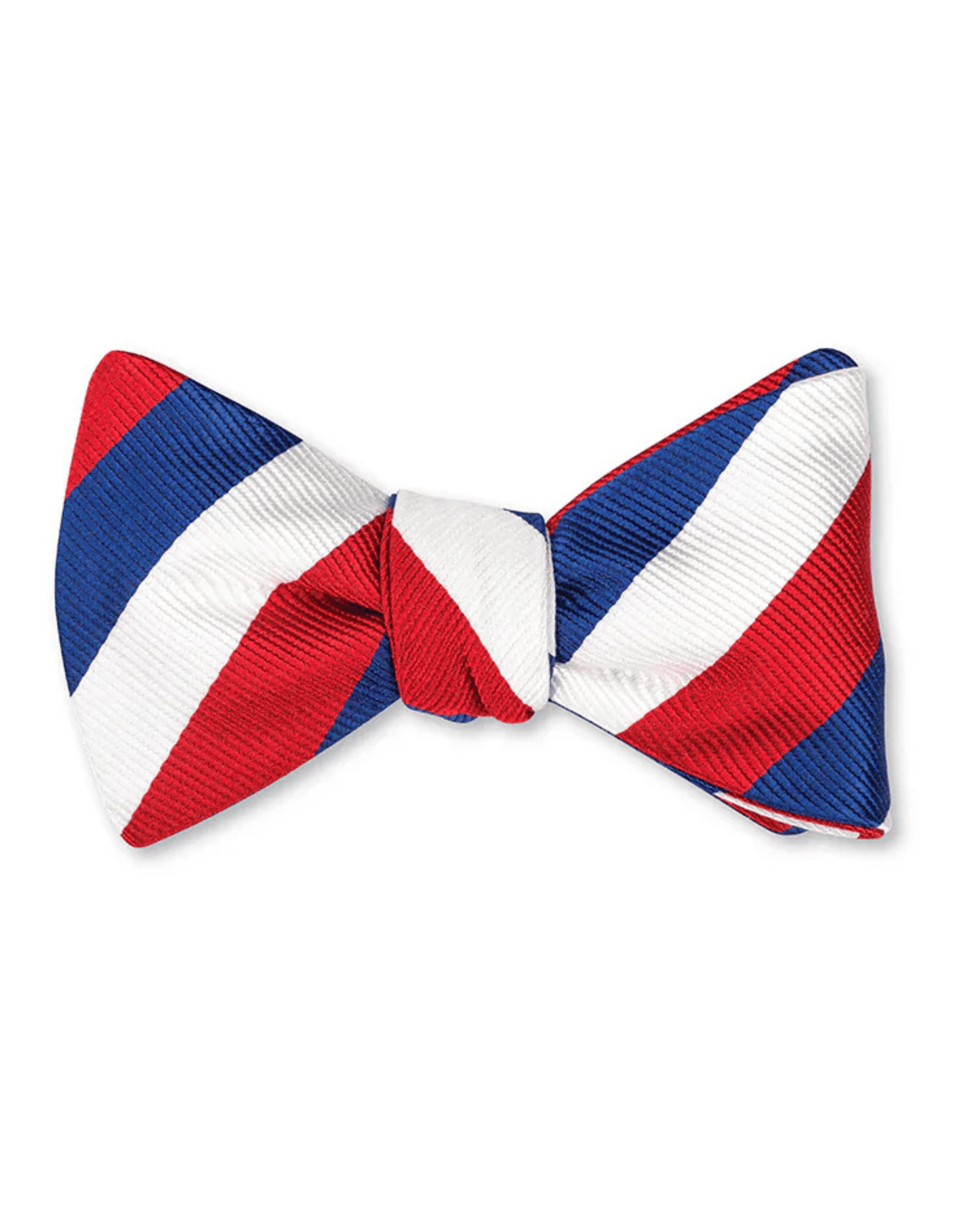 R. Hanauer, Inc. Ties RED/WHITE/BLUE Red/White/Blue Welford Stripes Bow