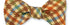 R. Hanauer, Inc. Ties Tan Gun Club Check Bow Tie