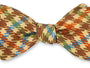 R. Hanauer, Inc. Ties Tan Gun Club Check Bow Tie