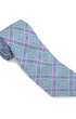 R. Hanauer, Inc. Ties Violet/Green Bannock Medallions Necktie