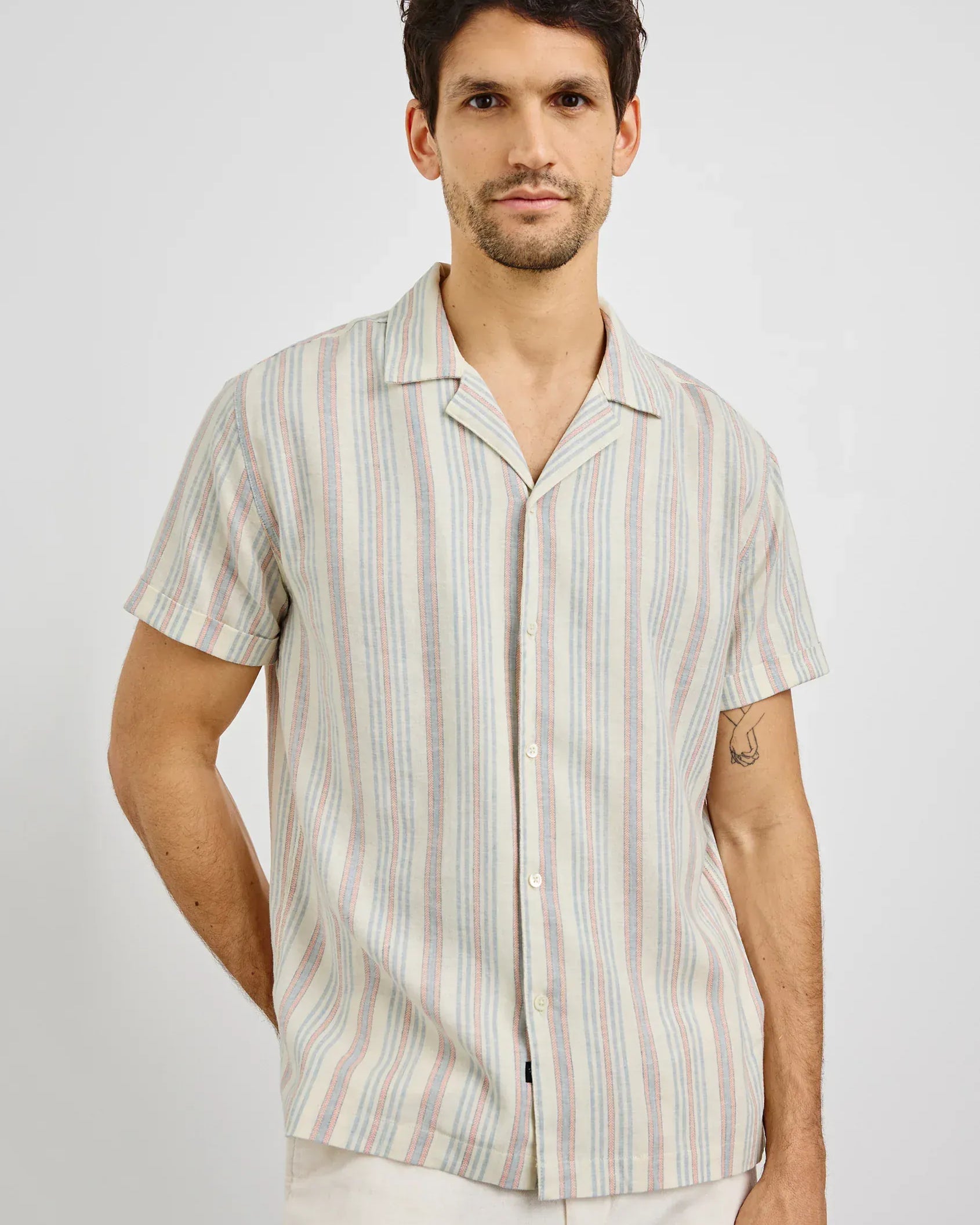 Rails Camp Shirt Amalfi Shirt in Amalfi Stripe
