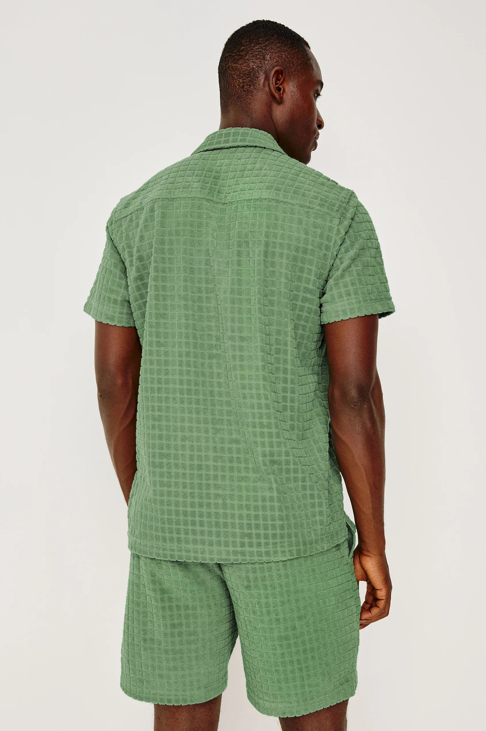 Rails Camp Shirt Maverick Shirt in Green Bay Grid
