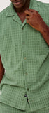 Rails Camp Shirt Maverick Shirt in Green Bay Grid