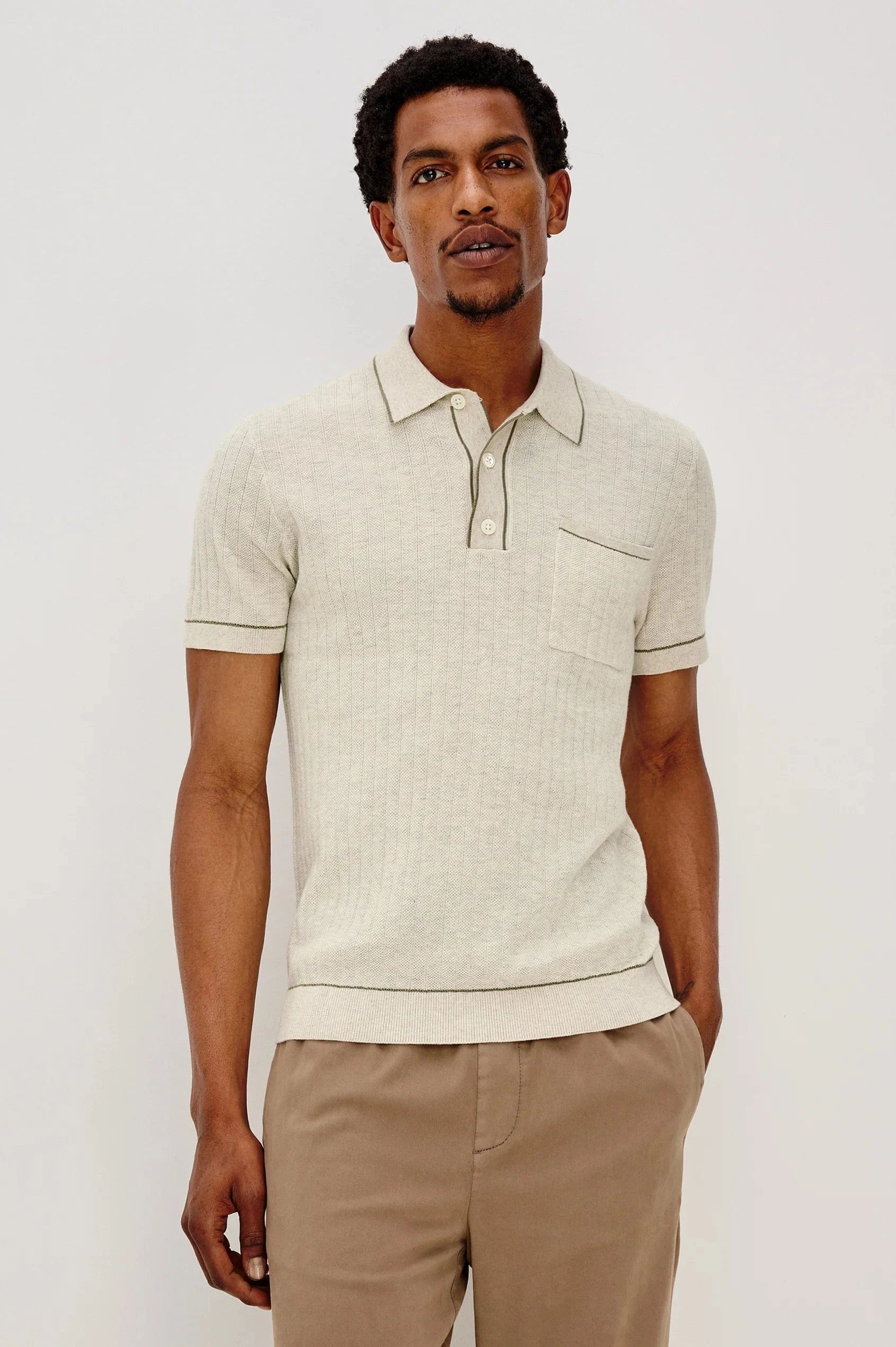 Rails Polos 4950 OAT HEATHER / S Hardy