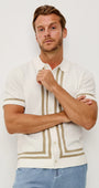 Rails Polos Leo Shirt in White Cashew