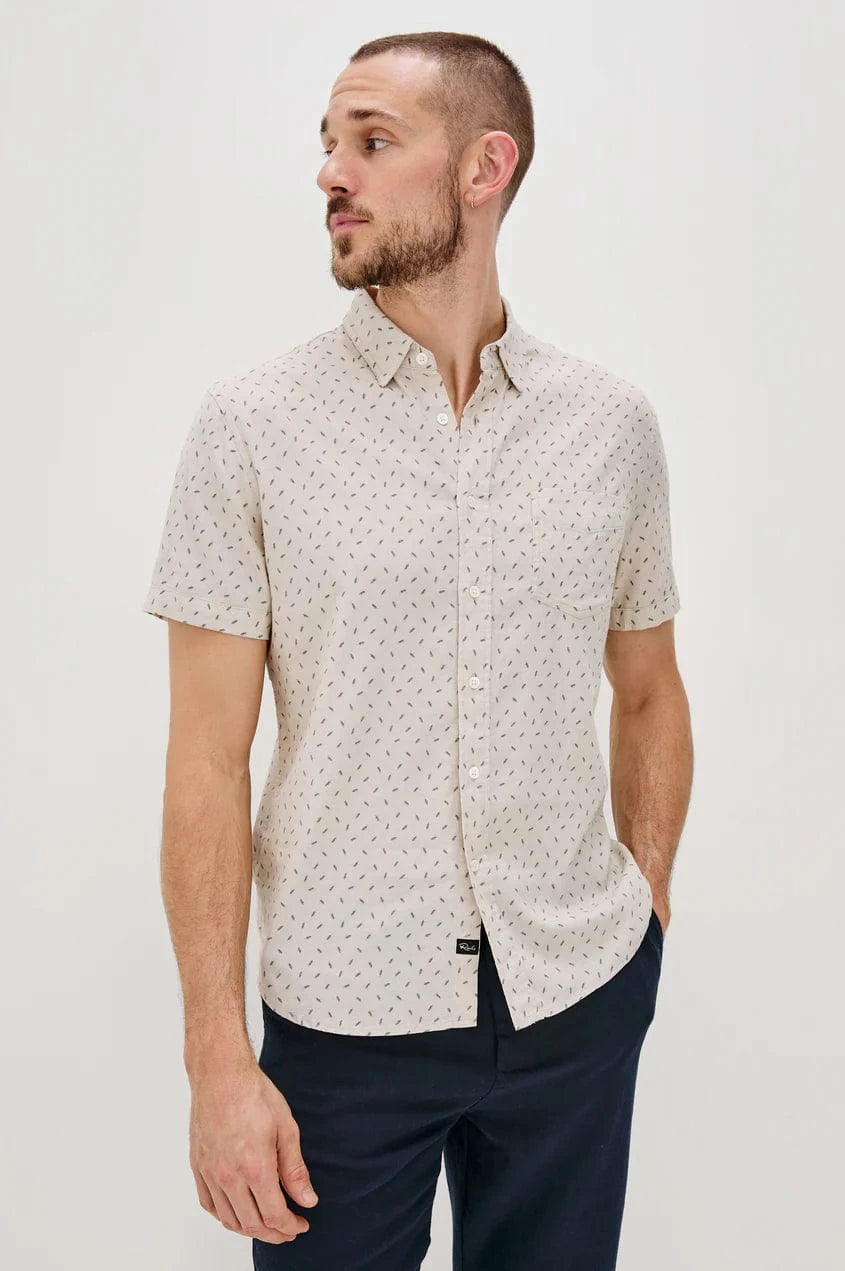 Rails Sport Shirts Carson Shirt - Petite Fronds Hummus