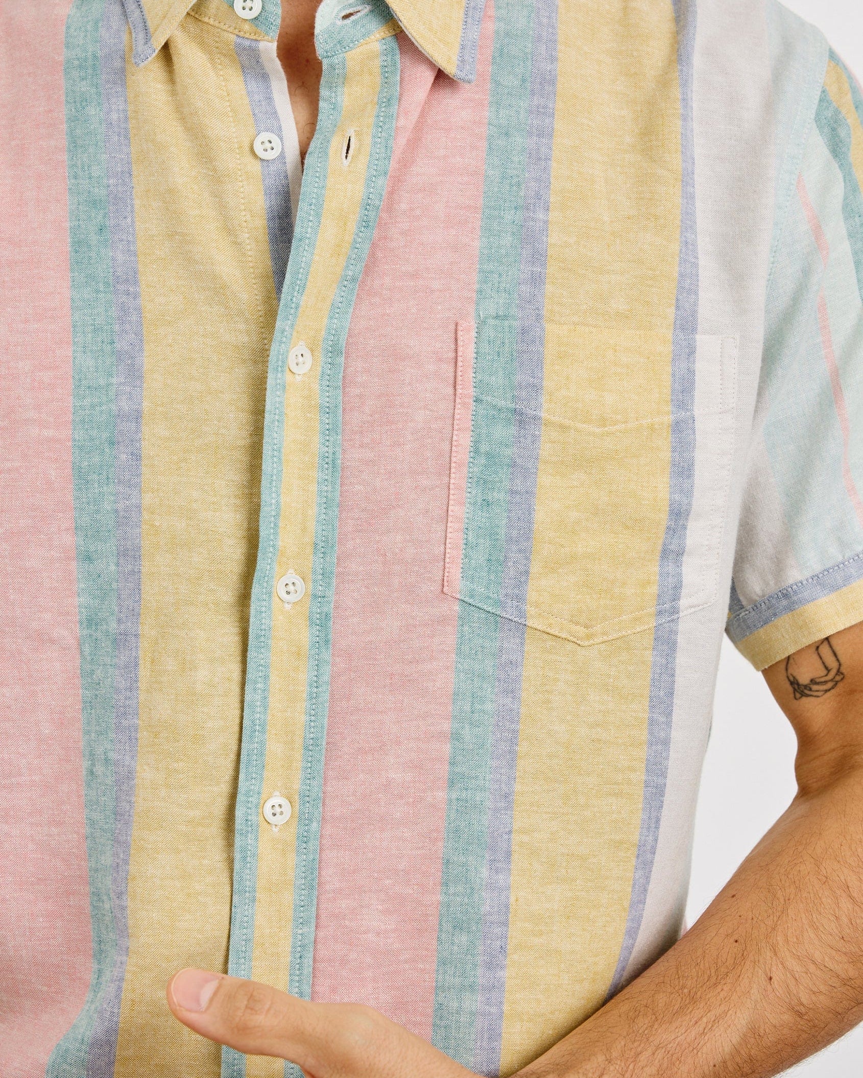 Rails Sport Shirts Carson Shirt - Portofino Stripe