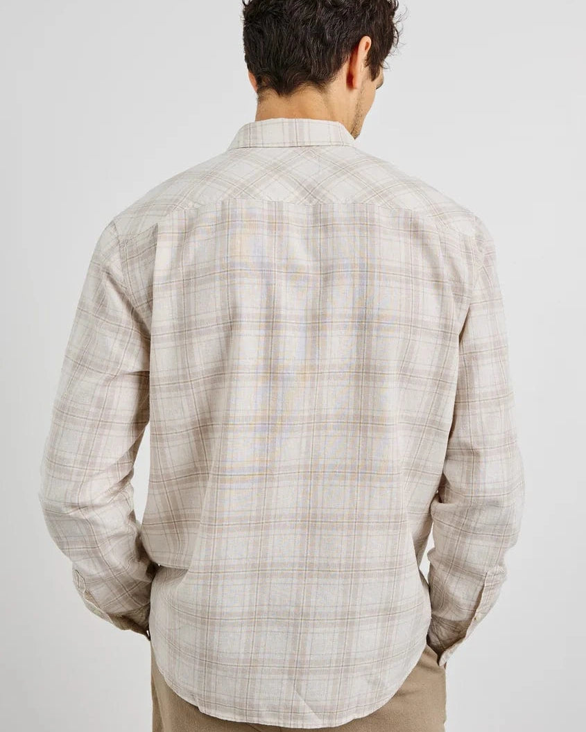 Rails Sport Shirts Clyde Shirt - Sea Oat White