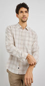 Rails Sport Shirts Clyde Shirt - Sea Oat White