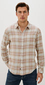 Rails Sport Shirts CURRANT TAWNY MELANGE / S Lennox Shirt