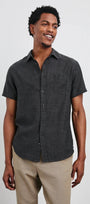 Rails Sport Shirts Fairfax Shirt - Black Chambray