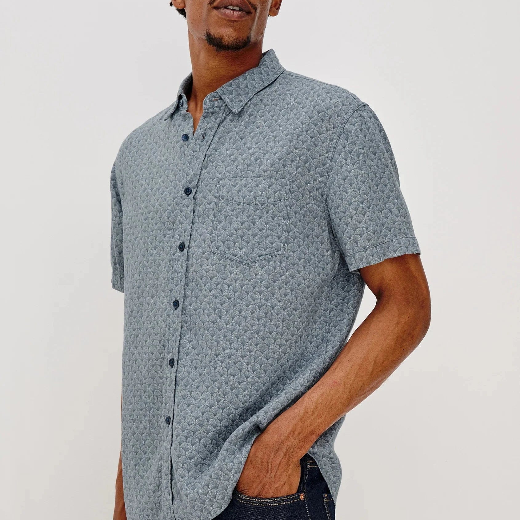 Rails Sport Shirts GINKO BLUE ICE / S Carson Shirt