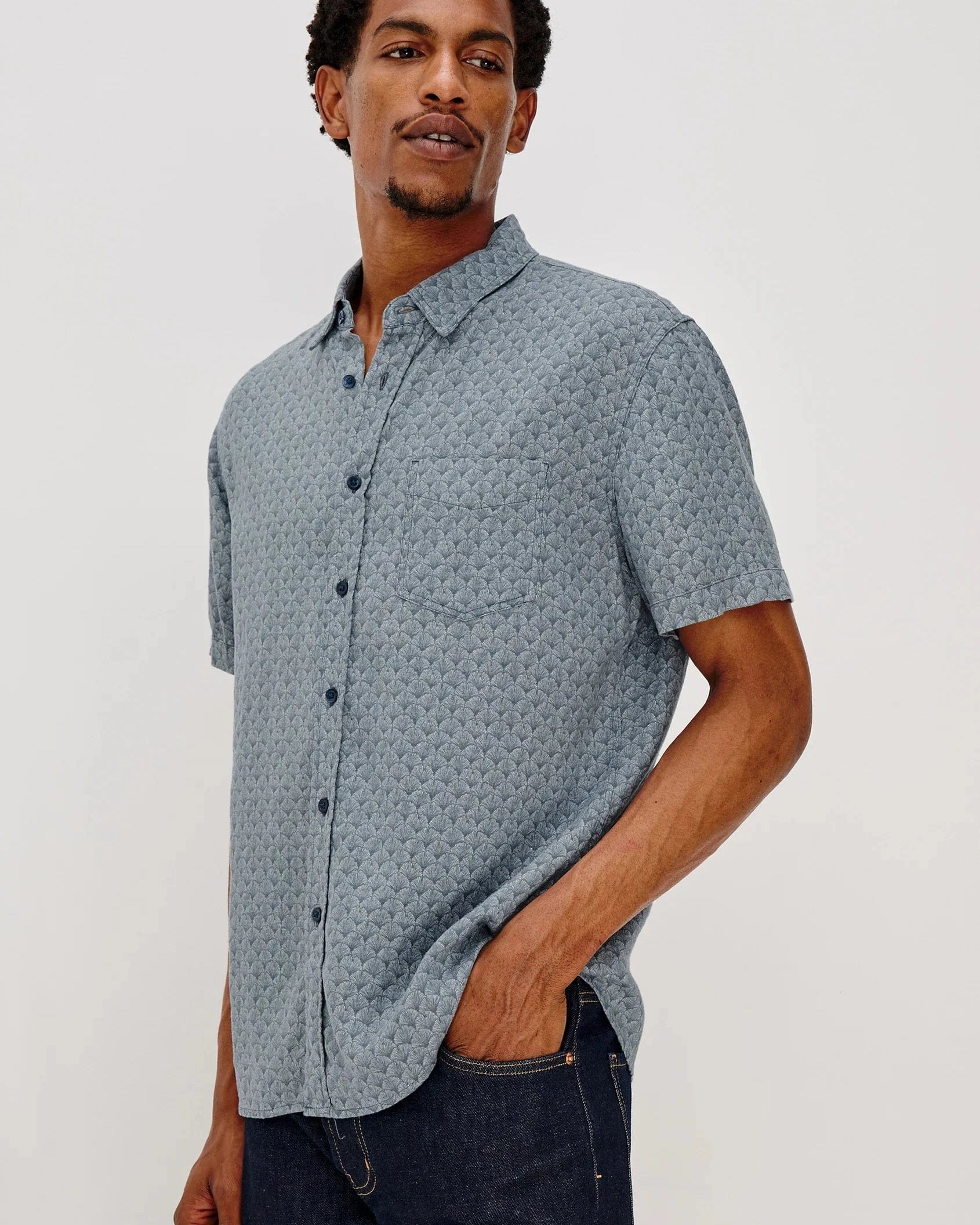 Rails Sport Shirts GINKO BLUE ICE / S Carson Shirt