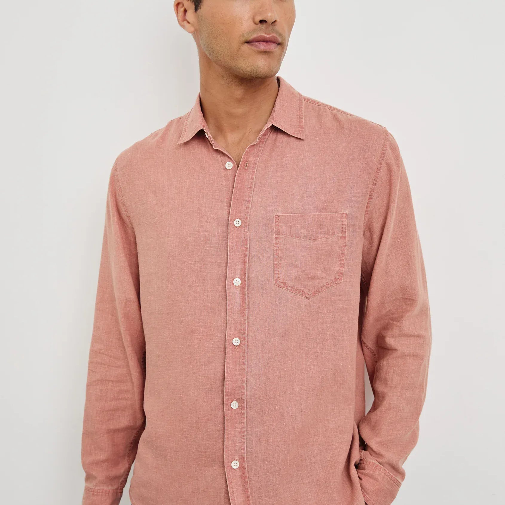 Rails Sport Shirts Mykonos Shirt in Desert Rose