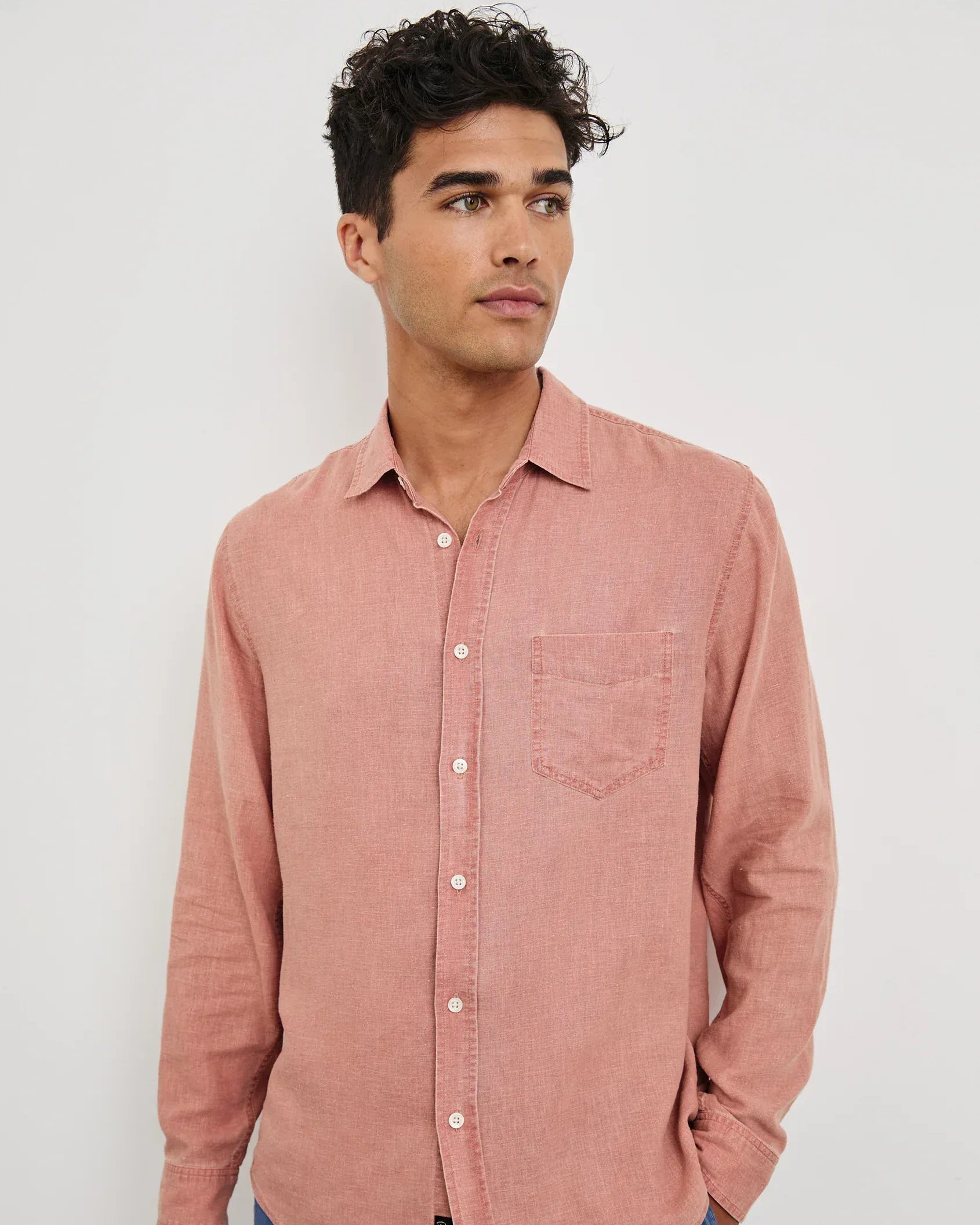 Rails Sport Shirts Mykonos Shirt in Desert Rose