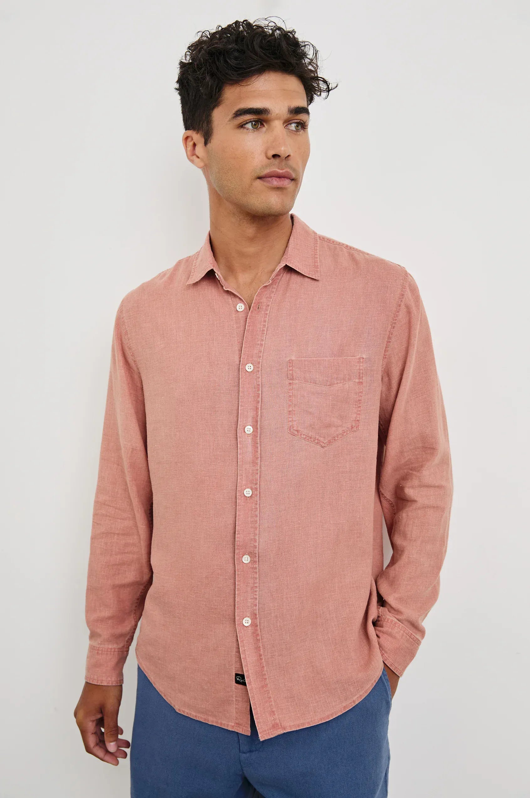 Rails Sport Shirts Mykonos Shirt in Desert Rose