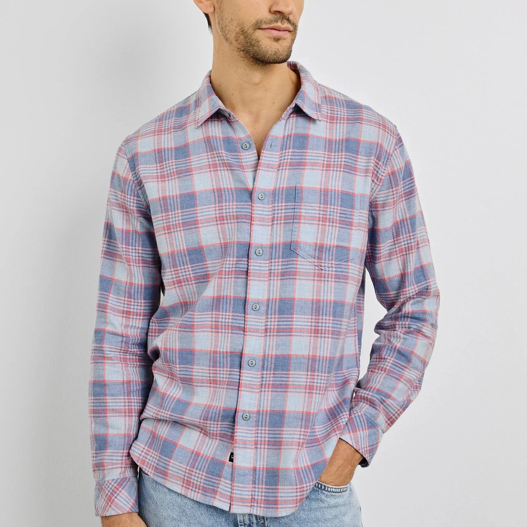 Rails Sport Shirts Wyatt Shirt - Ruby Seadragon