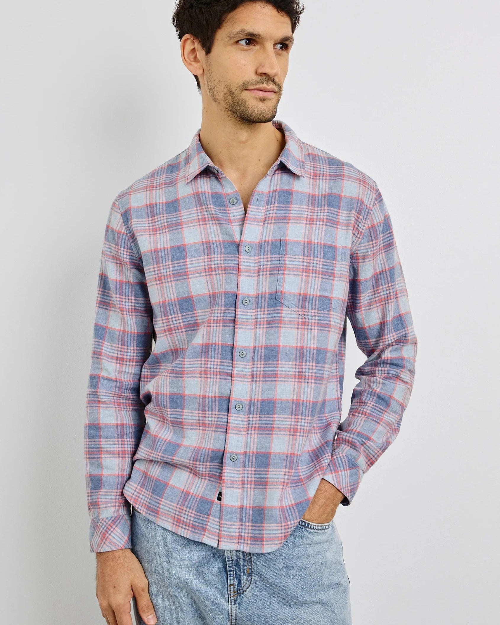 Rails Sport Shirts Wyatt Shirt - Ruby Seadragon