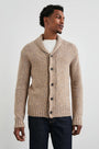 Rails Sweaters Corden Cardigan in Oatmeal Speckle