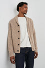 Rails Sweaters Corden Cardigan in Oatmeal Speckle