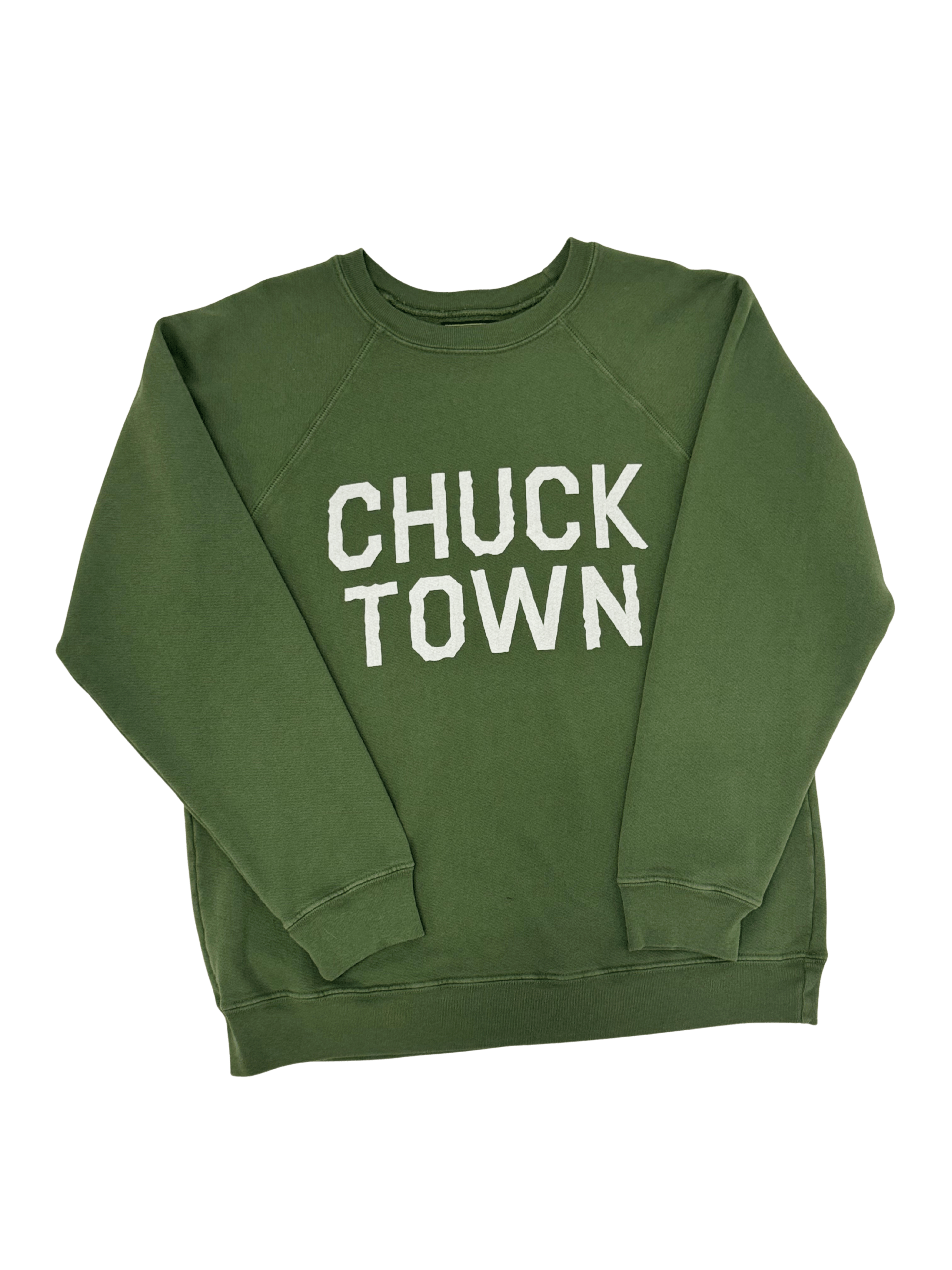 Retro Brand Crew Necks & Hoodies GREEN / S Chucktown Sweatshirt