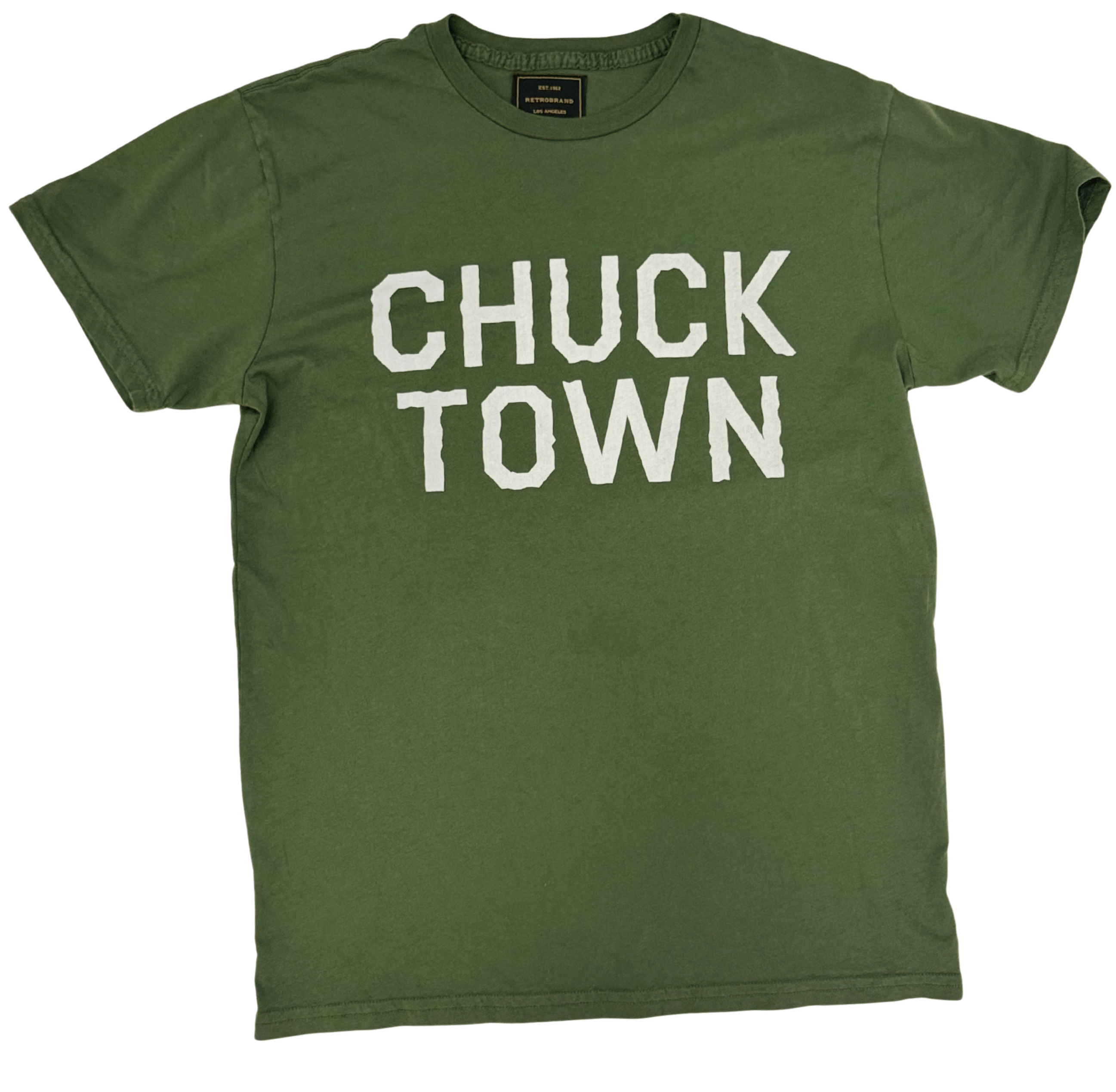 Retro Brand T-Shirts GREEN / S Chucktown Tee