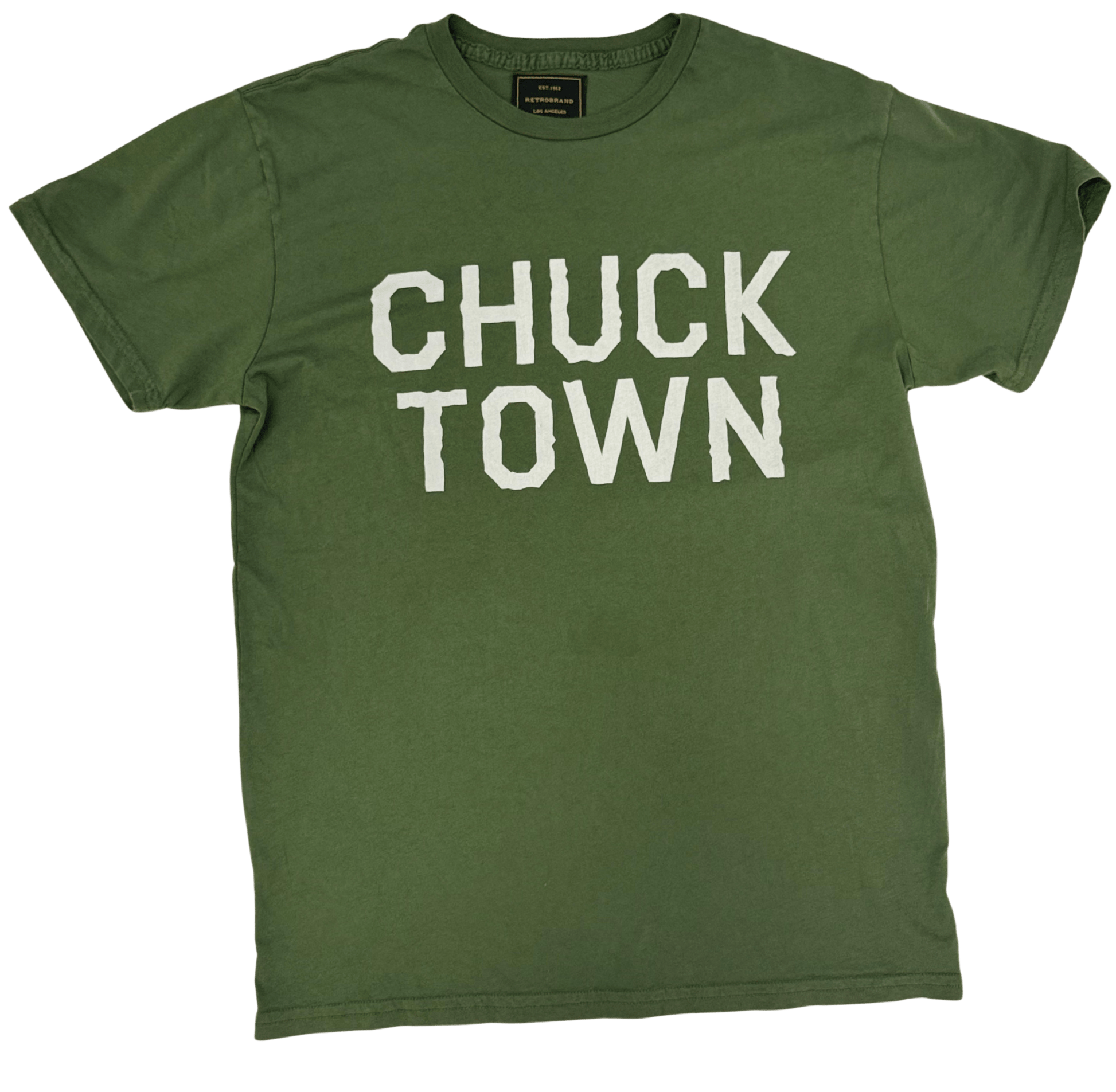 Retro Brand T-Shirts GREEN / S Chucktown Tee