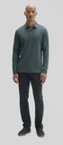 Robert Barakett Polos The Barakett Long Sleeve Herringbone Polo