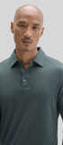 Robert Barakett Polos The Barakett Long Sleeve Herringbone Polo