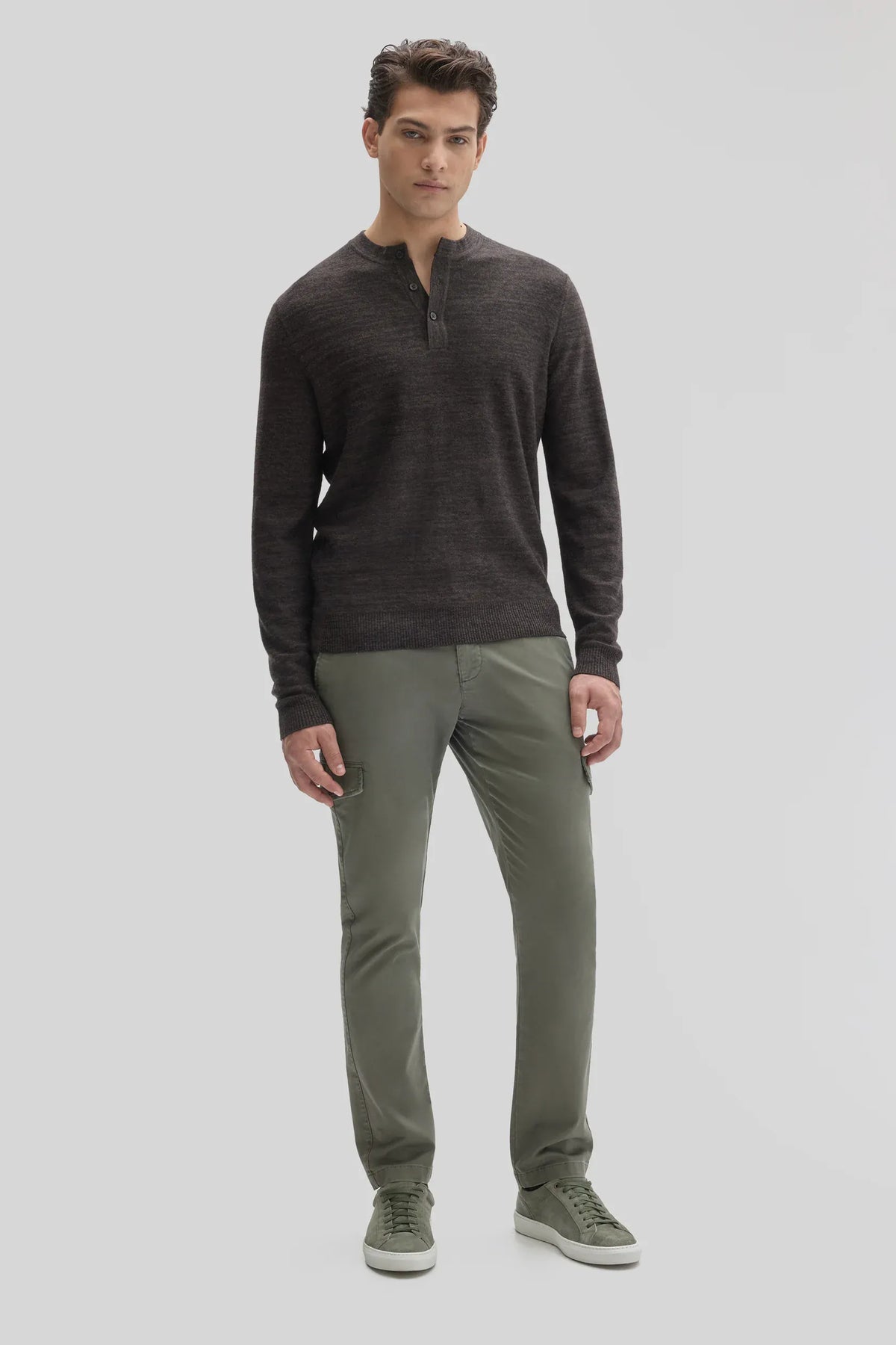 Robert Barakett Sweaters Aranda Henley Sweater