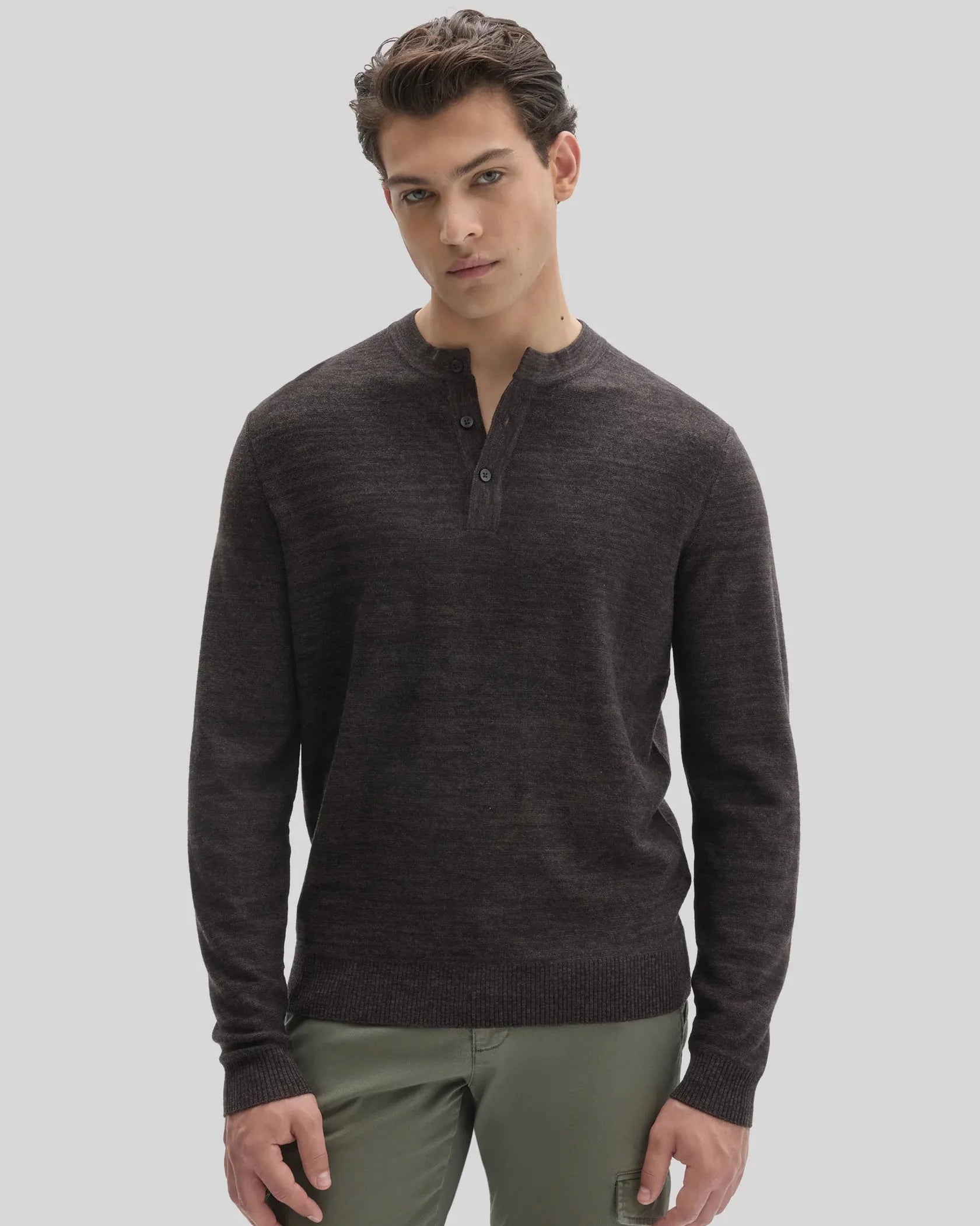 Robert Barakett Sweaters Aranda Henley Sweater