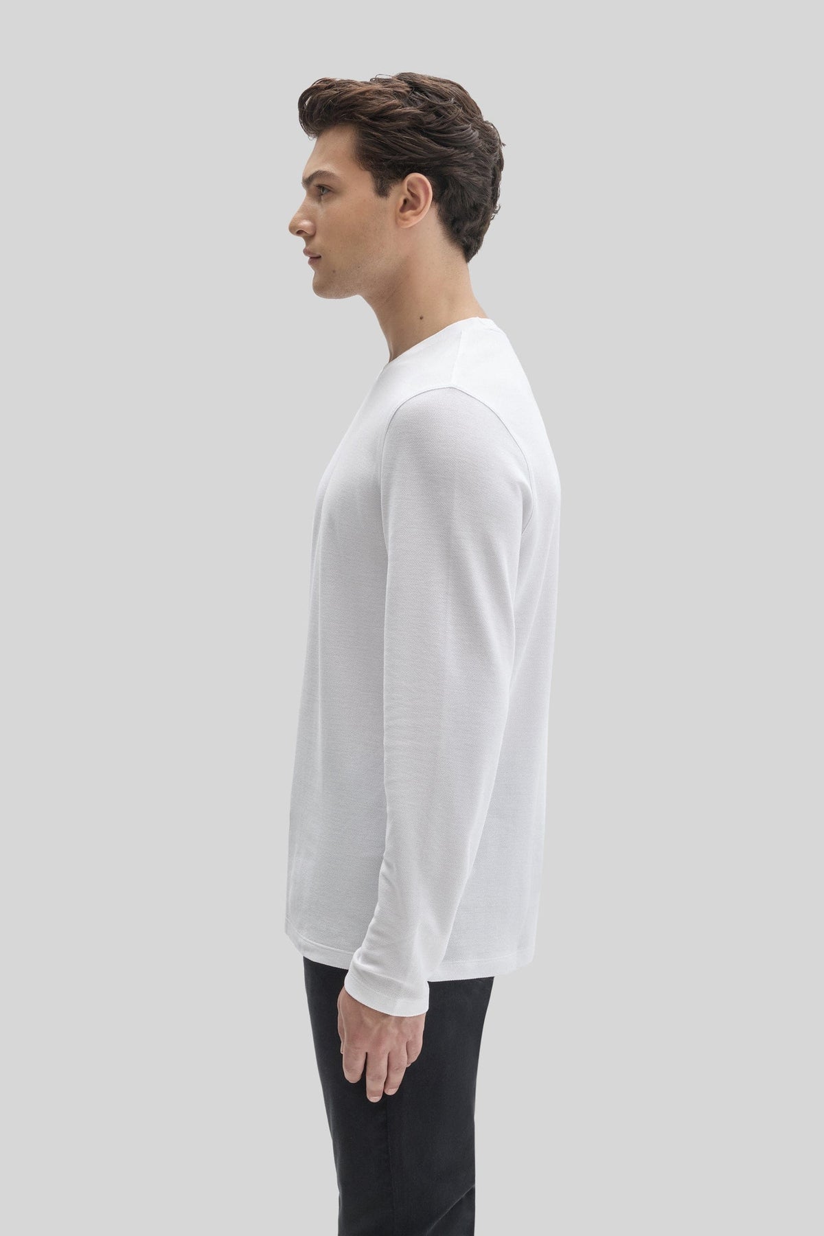 Robert Barakett T-Shirts Sorrell Long Sleeve Crew