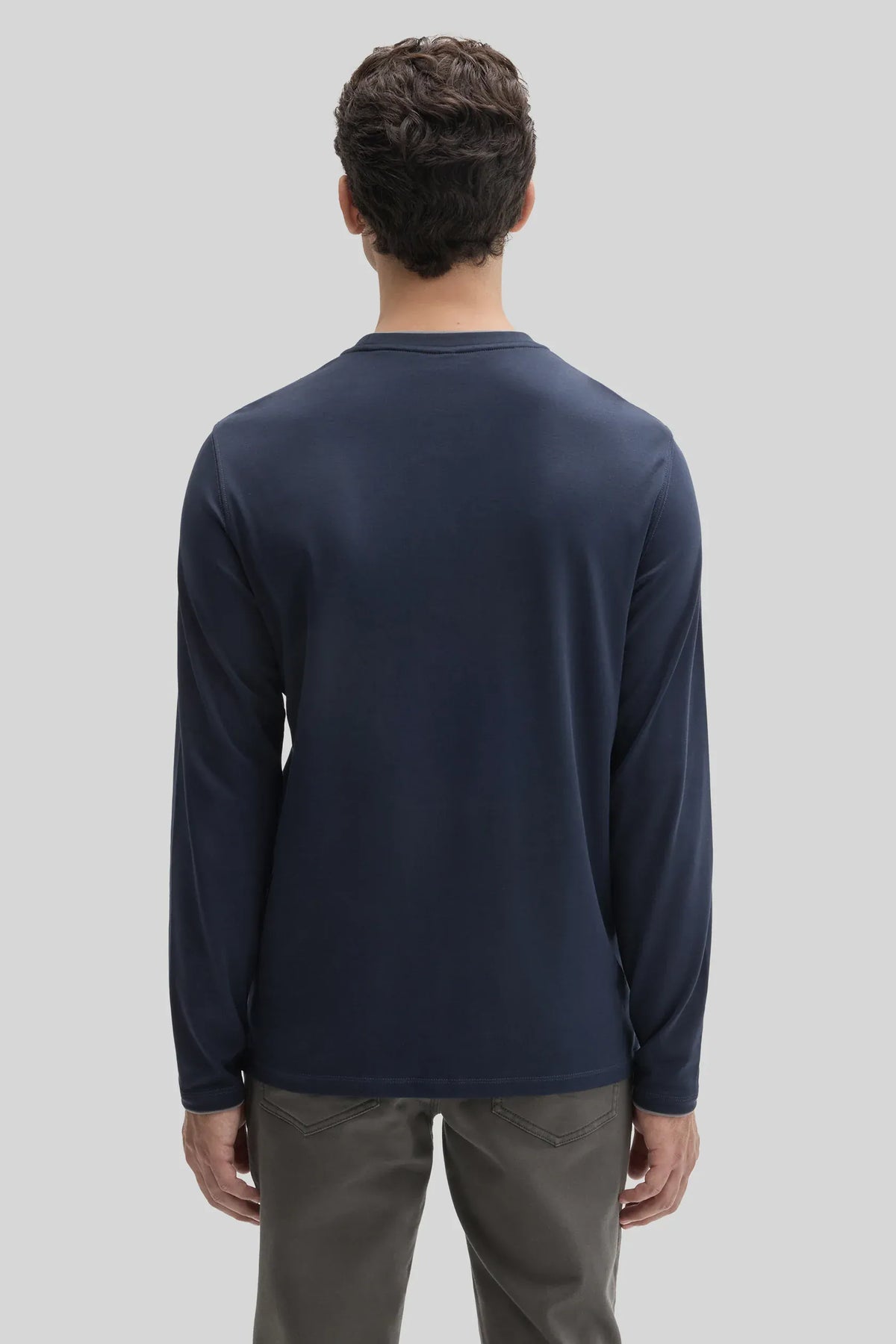 Robert Barakett T-Shirts The Barakett Double Neck Long Sleeve Tee