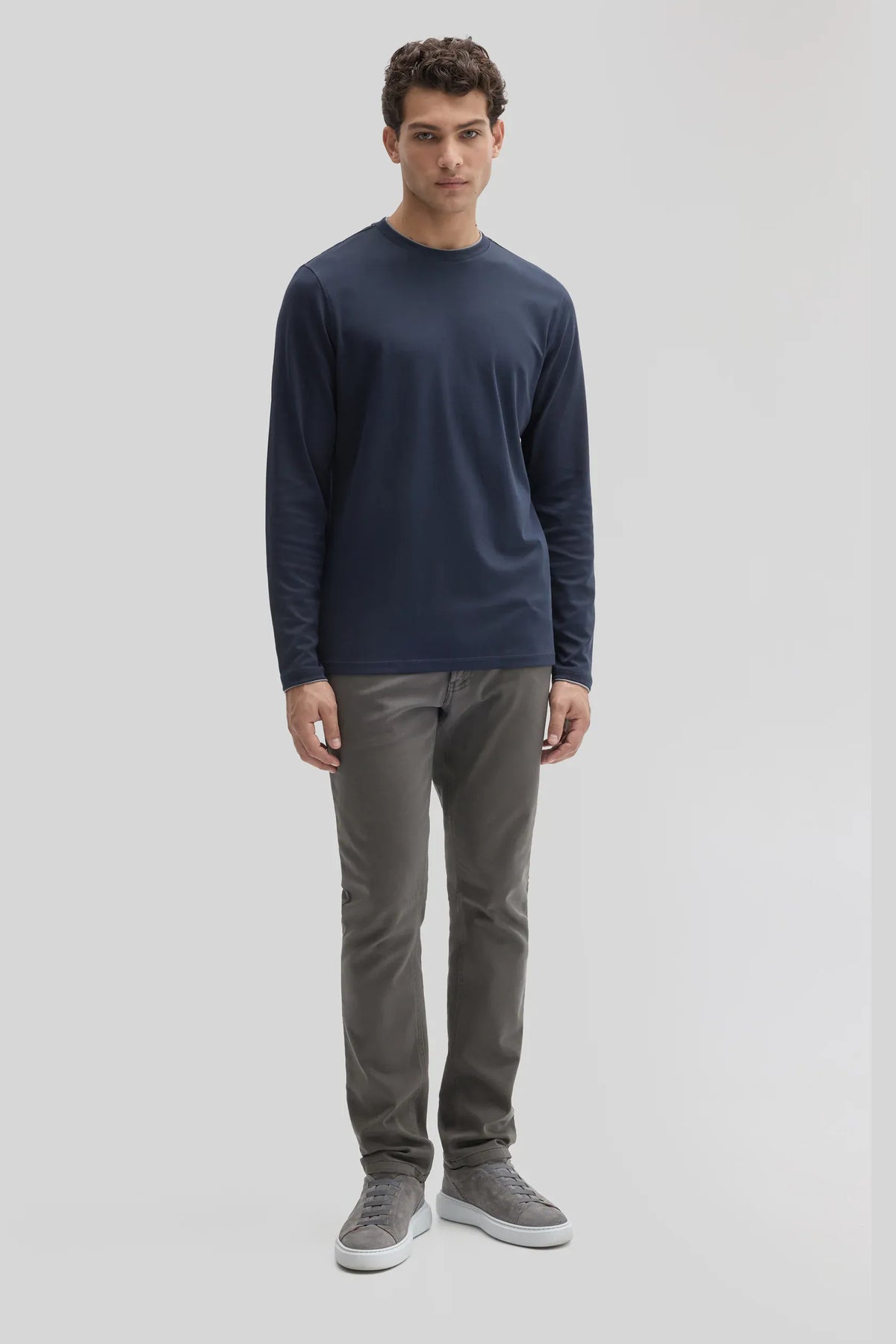Robert Barakett T-Shirts The Barakett Double Neck Long Sleeve Tee