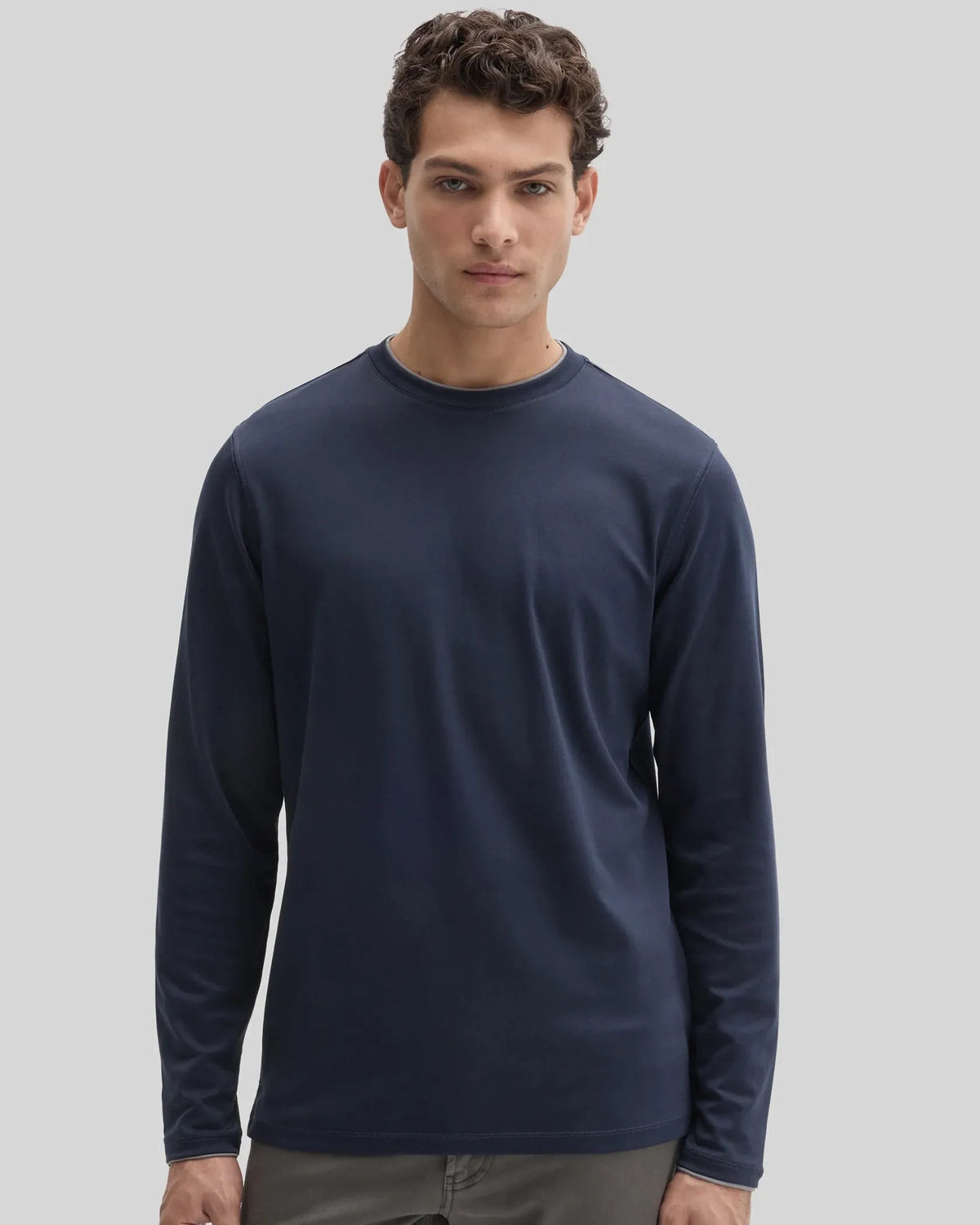 Robert Barakett T-Shirts The Barakett Double Neck Long Sleeve Tee