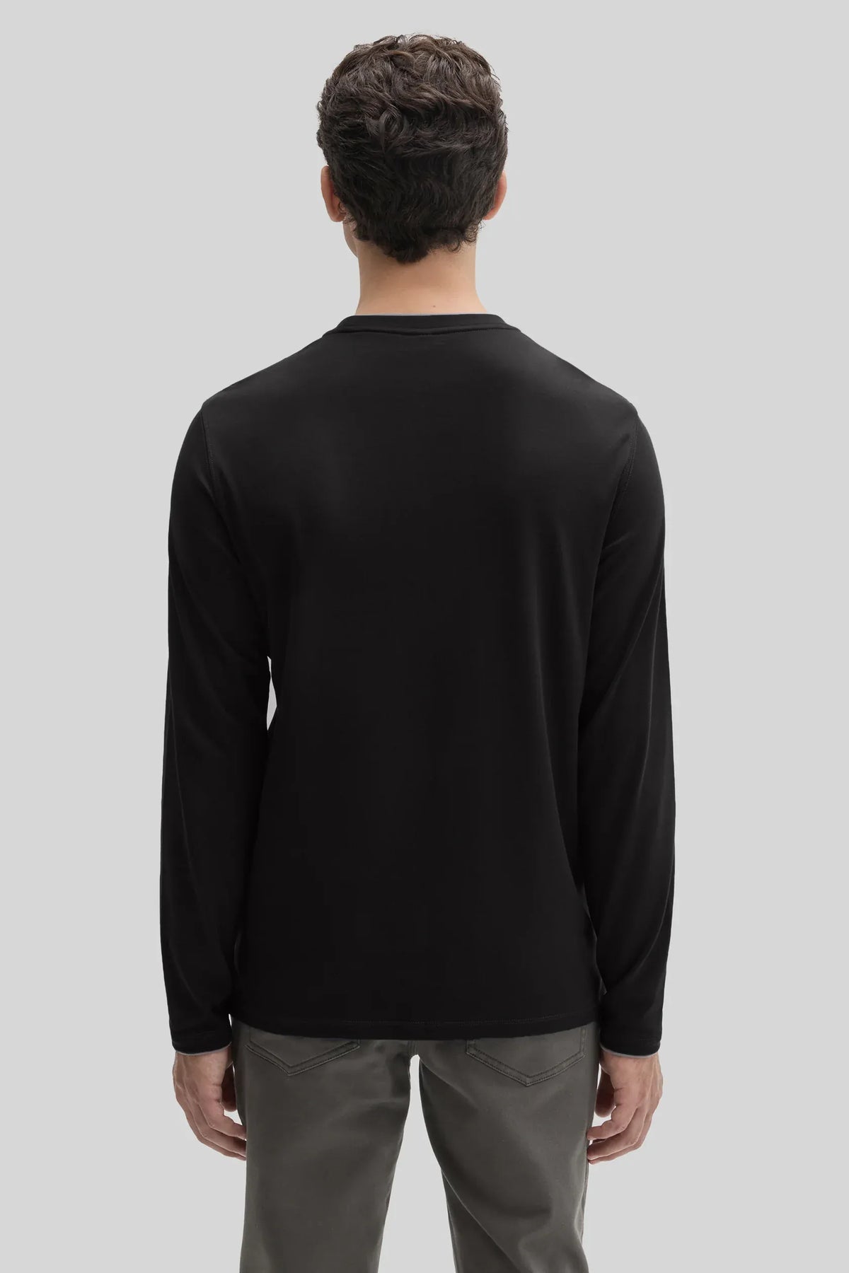 Robert Barakett T-Shirts The Barakett Double Neck Long Sleeve Tee