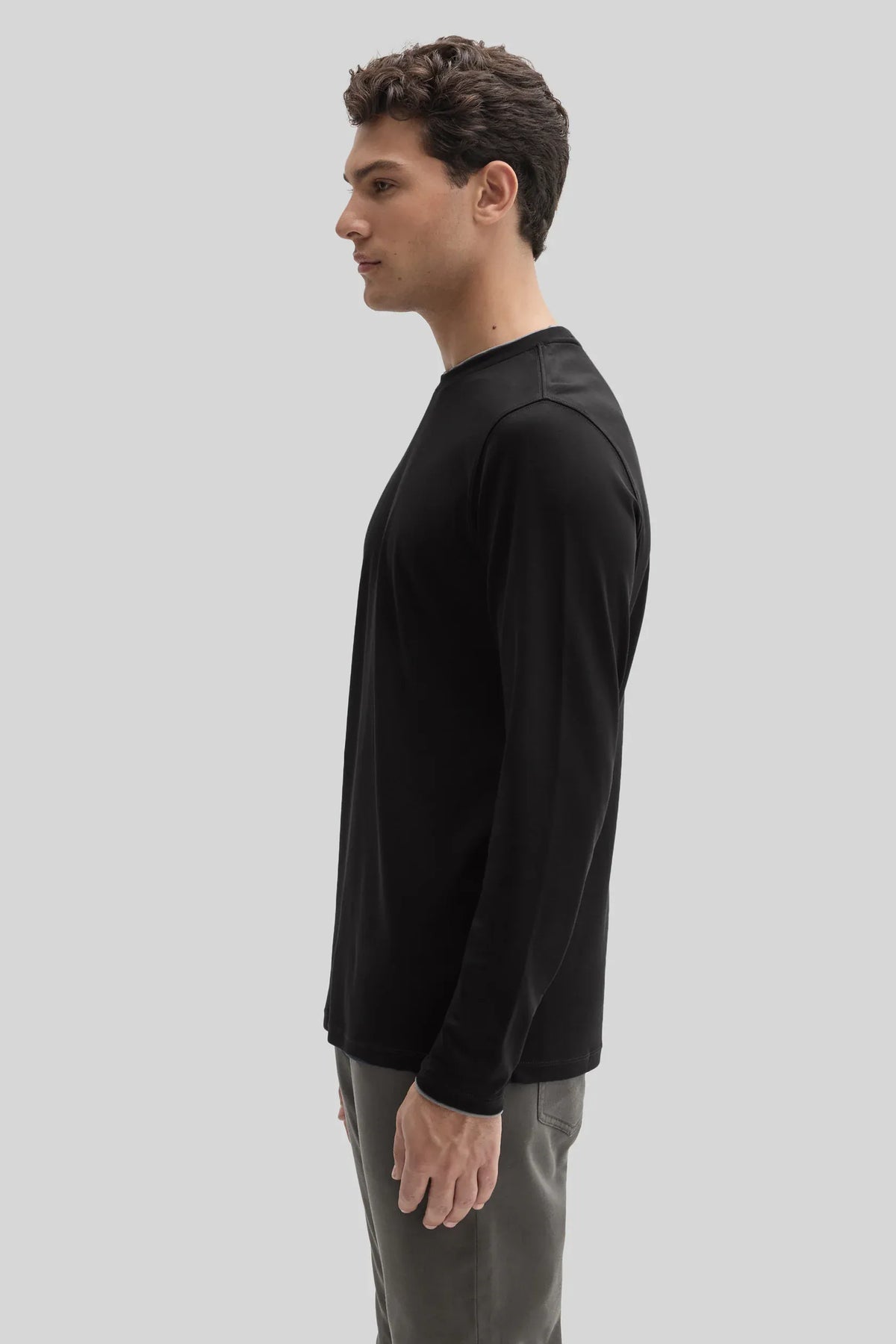Robert Barakett T-Shirts The Barakett Double Neck Long Sleeve Tee