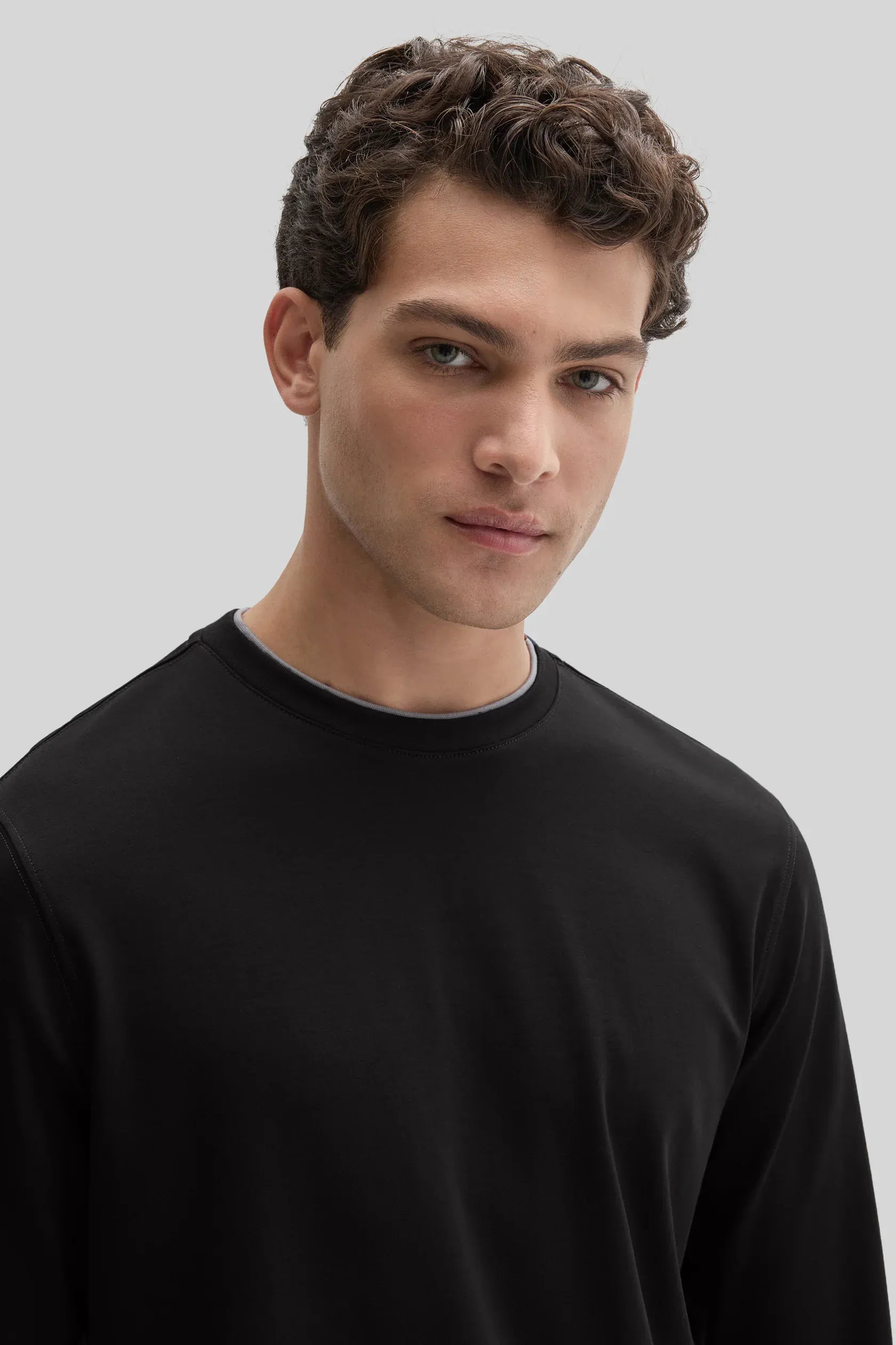 Robert Barakett T-Shirts The Barakett Double Neck Long Sleeve Tee