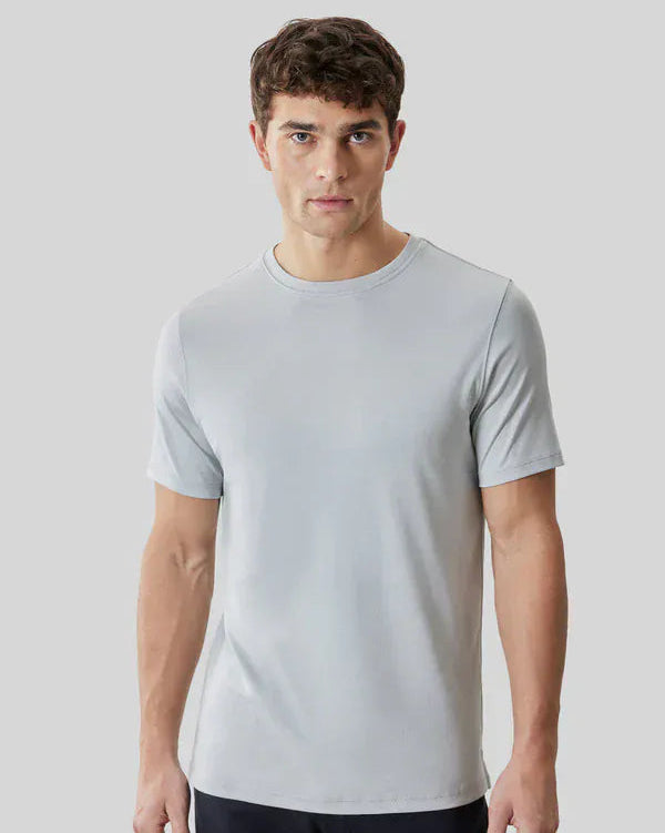 Robert Barakett T-Shirts The Barakett Tee in Dove Grey