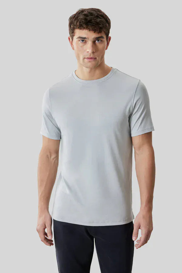 Robert Barakett T-Shirts The Barakett Tee in Dove Grey
