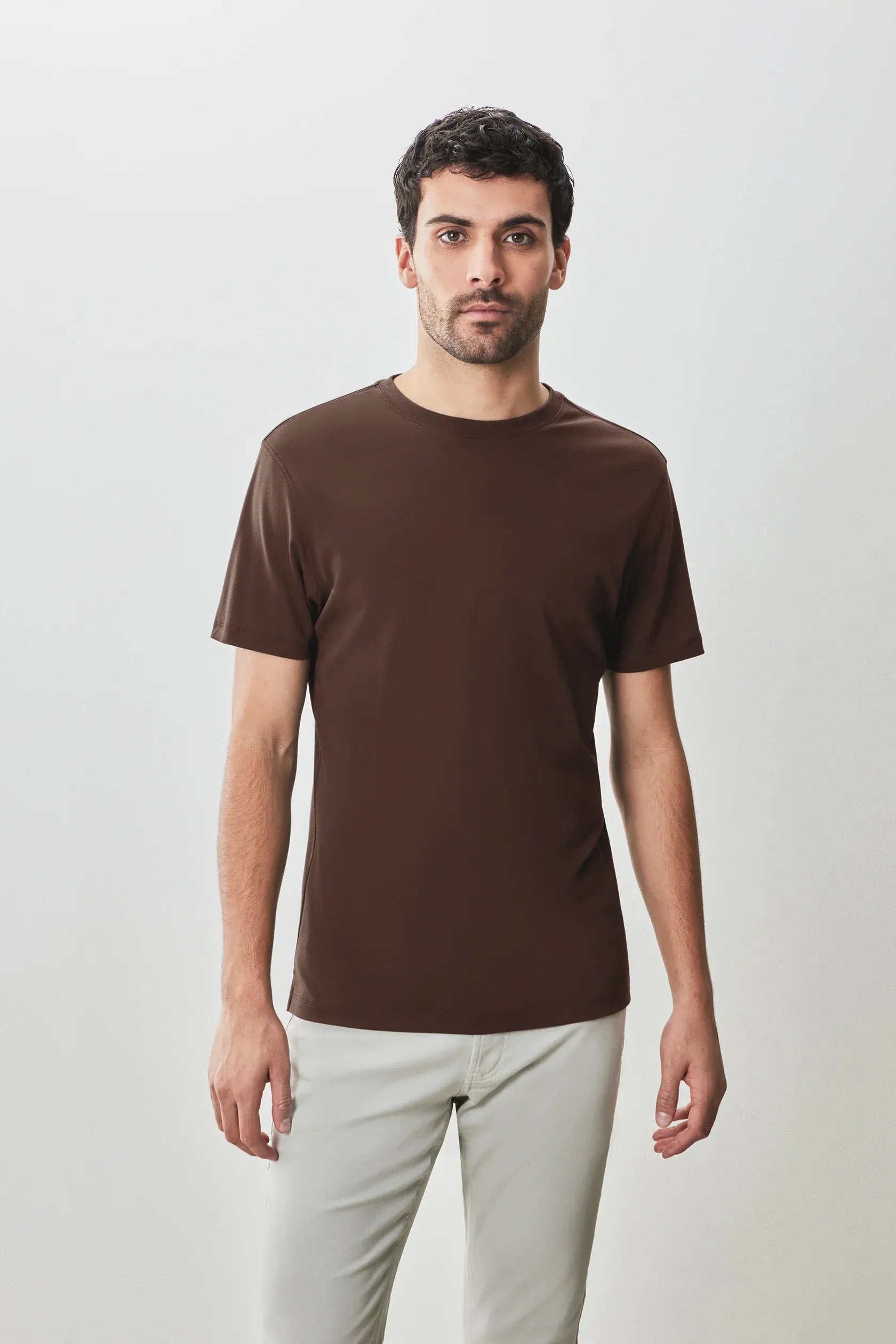 Robert Barakett T-Shirts The Barakett Tee in Rusty Brown