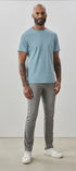 Robert Barakett T-Shirts The Barakett Tee in Soft Teal